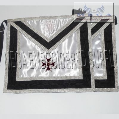 Scottish rite 30 degree Apron - SATIN